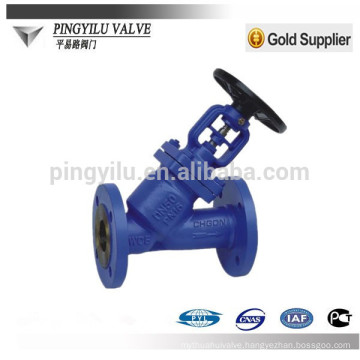 stainless steel 304 y type bellow globe valve price